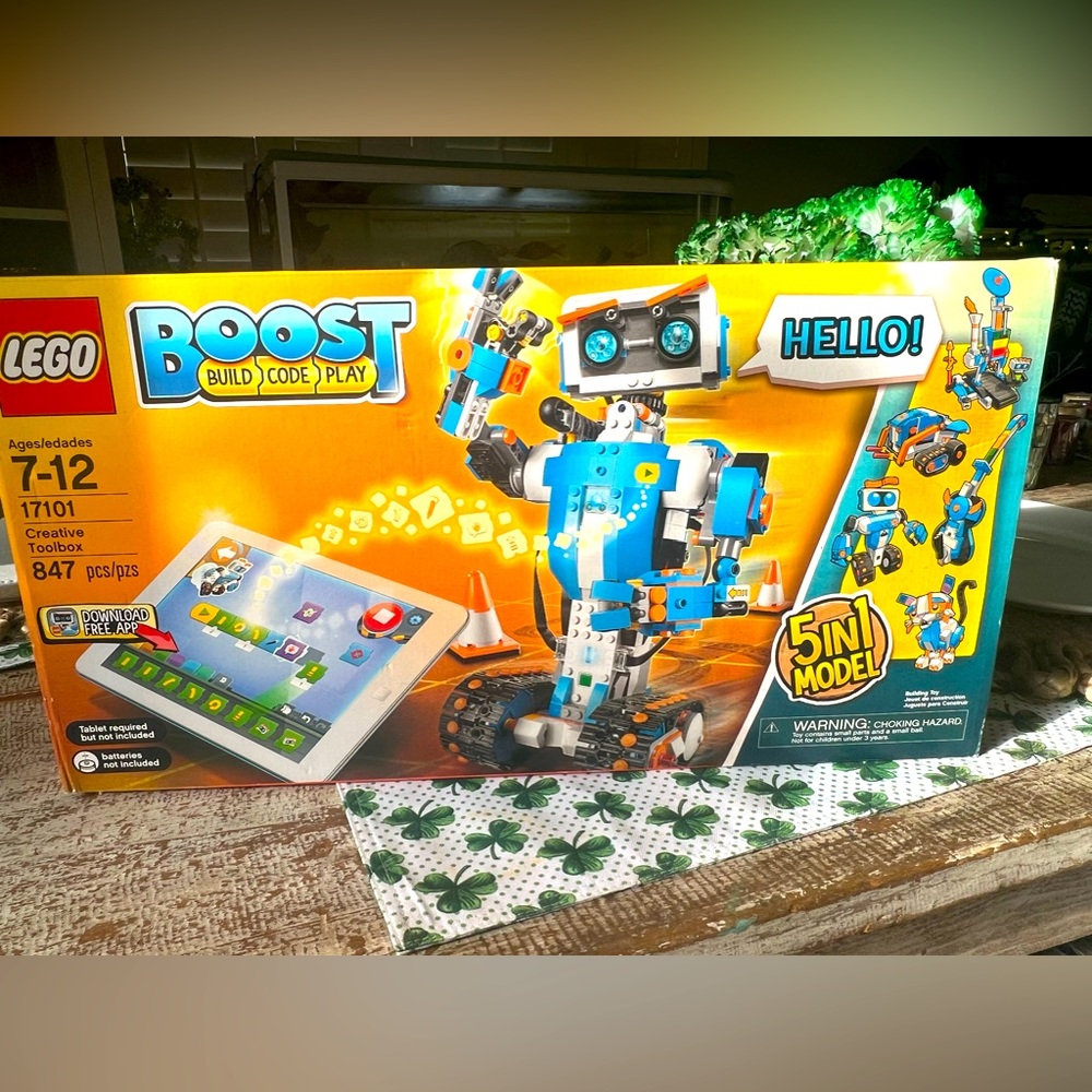 Retired NIB Lego Boost creative Toolbox